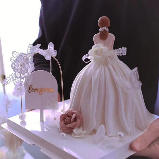 女神婚纱蛋糕 商品图0