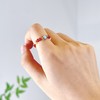 敦煌【松石玛瑙串珠戒指】绿松石串珠戒指 百搭多巴胺食指环戒指 小众设计精致手饰女 商品缩略图9