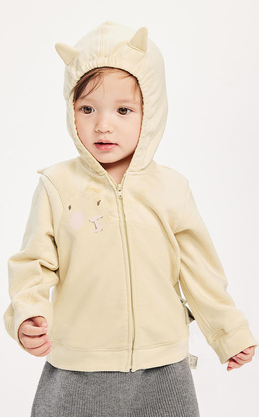 jnby   25年春款  连帽开襟卫衣  YP2411860 商品图7