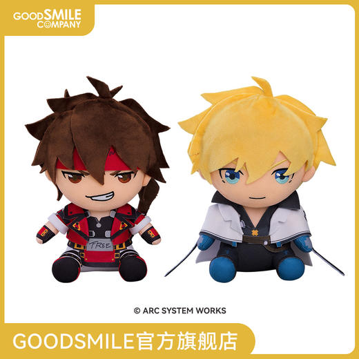 【GSC现货】GUILTY GEAR-TRIVE毛绒玩偶 索尔巴得凯/凯奇斯克 商品图0