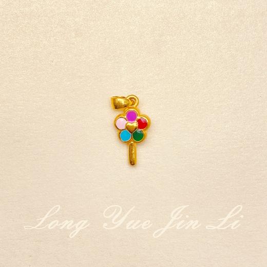 足金吊坠,1.93克,工费:30元/克 商品图0