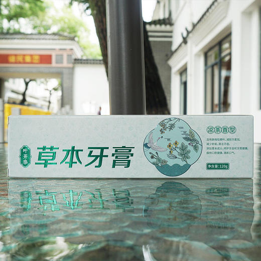 叶开泰草本牙膏 120g/支 商品图0