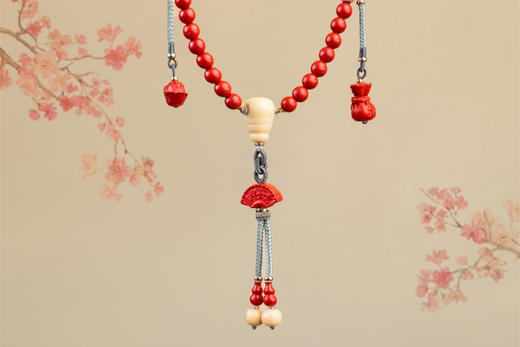 朱砂108颗念珠 商品图3