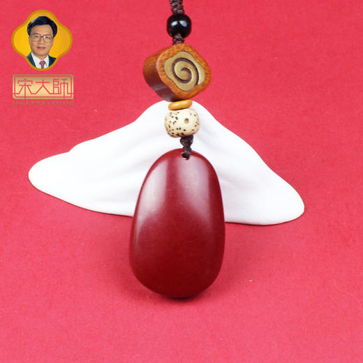 宋韶光大师新款 十二生肖祥云菩提朱砂钥匙扣挂件 商品图4