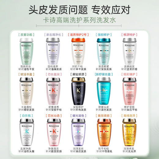 【保税仓】卡诗自在瓶、滋养、元气姜、水光、黛丝、奥丽、舒缓洗发水 商品图1