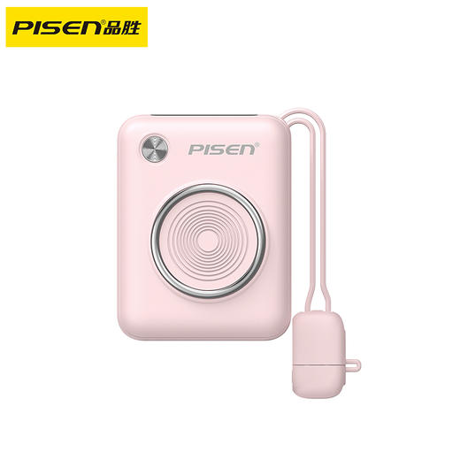 品胜 Mini小相机双自带线22.5W快充充电宝 10000mAh自带苹果线+Type-C线快充移动电源 支持苹果华为小米闪充快充 商品图6