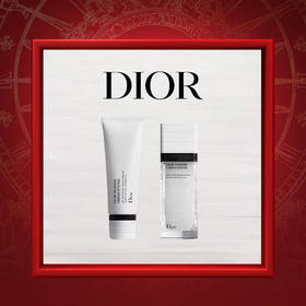 【1F】DIOR迪奥（中意他）套装：迪奥桀骜男士活力洁肤凝露125ml迪奥桀骜男士舒缓男士保湿液100ml