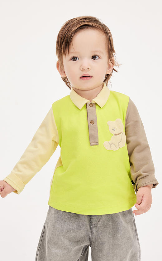 jnby  25年春款  长袖polo杉  YP2110460 商品图6