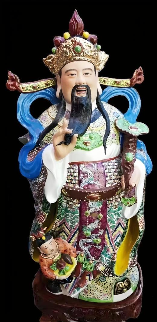 福禄寿三星 | 景德镇定制 | 高档精细陶瓷 | +符箓 商品图2