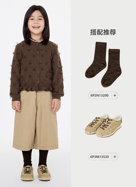 jnby  25年春款  短款开襟针织衫 1P2310720 商品图7