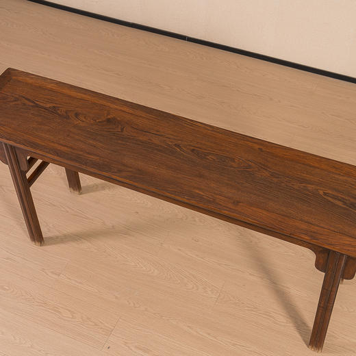 清 黄花梨夹头榫刀牙板平头案 商品图2