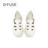 Dfuse迪芙斯2025春季新款透气休闲凉鞋复古风增高罗马凉鞋DFD1115112 商品缩略图9
