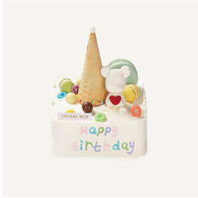 米乐蛋糕（巧克力熊较重，单独放置）