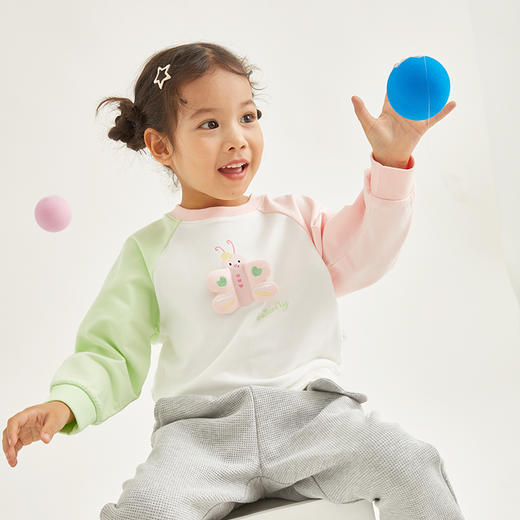 Cucutas女幼童长袖卫衣CY25SPW727米白（90#-120#） 商品图6