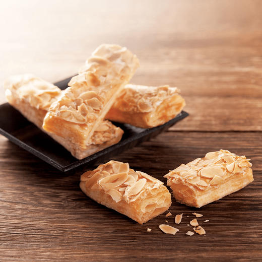 【扁桃仁条礼盒】中国香港原装进口杏仁味饼干休闲零食品点心 商品图5