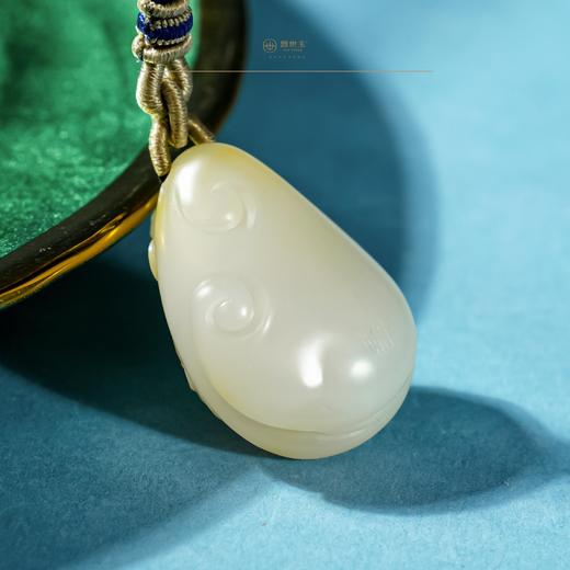 新疆国玉盟世玉・福满财临 | 财运亨通 大师款白玉财神【带证书·顺丰物流】 商品图3