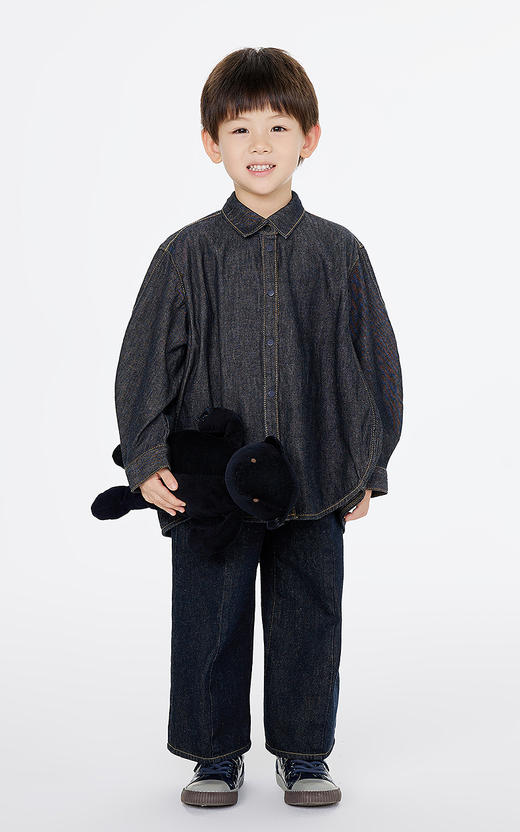 jnby  25年春款  长袖衬衣  1P2211380 商品图0