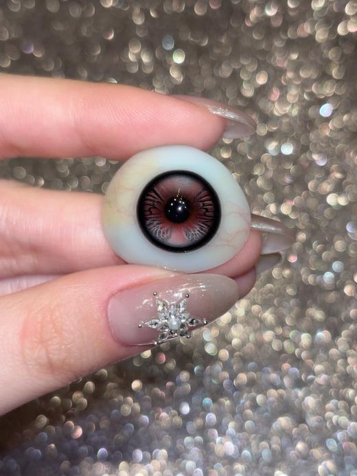 Huohuocon半年抛-黑绒蝶翼（COS专用高遮瞳片、介意勿拍） 商品图7