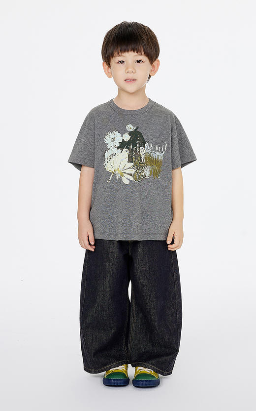 jnby  25年春款  短袖T恤   1P2112050 商品图0