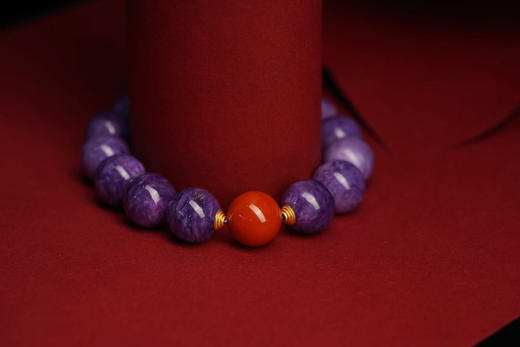 “九紫离火”紫龙晶&南红 商品图2