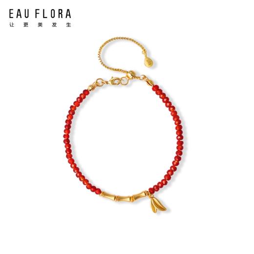 【节节高升】红玛瑙竹节可调节手链 商品图1