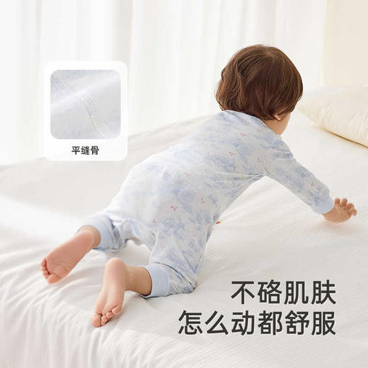 英氏婴儿衣服四季新生儿连体衣包屁衣5A抗菌宝宝衣服YLAAJ0R004A YLHAJ0R004A 商品图4