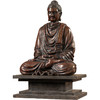清 犀皮漆释迦摩尼佛像 商品缩略图5