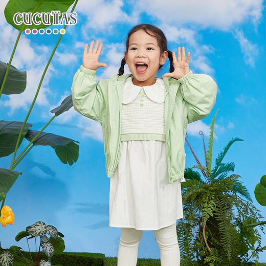 Cucutas女幼童便服CY25SPW725柠绿（90#-130#） 商品图0