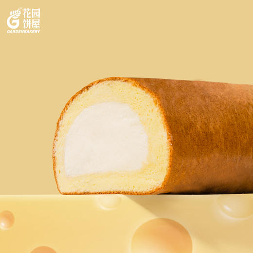 花园饼屋 生酮半熟奶酪卷 370g 商品图3