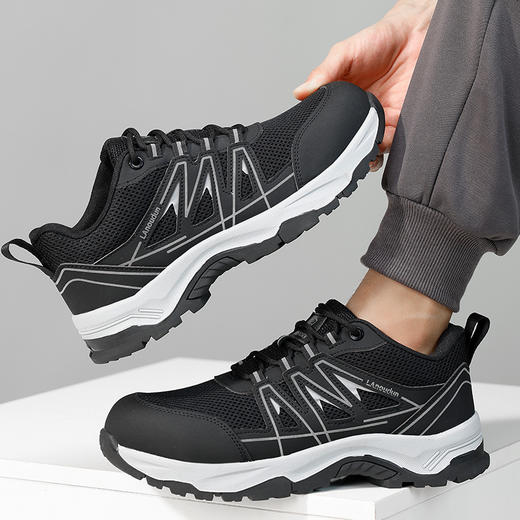 25款蓝鸥盾劳保鞋玻纤头绝缘10KV4.0MM凯夫拉防刺橡胶底 商品图4