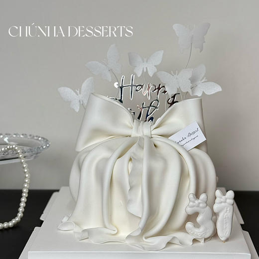 法式仙仙蝴蝶结 商品图3