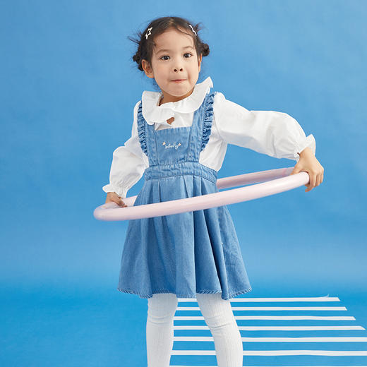 Cucutas女幼童连衣裙CY25SPW721牛仔蓝（90#-130#） 商品图4