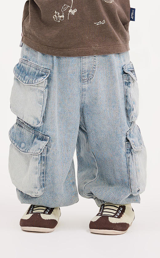 jnby   25年春款  牛仔长裤 YP2E11450 商品图3