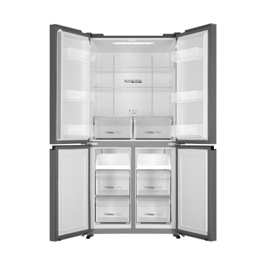 海尔（202883）冰箱BCD-471WGHTDEDSW彩晶变频1级风冷无霜 超薄箱体、厨装一体 压机风机双变频设计 三挡变温 DEO净味系统 商品图2