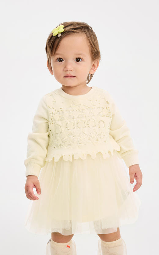 jnby   25年春款  长袖毛衫连衣裙  YP2G11840 商品图3