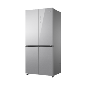 海尔（202883）冰箱BCD-471WGHTDEDSW彩晶变频1级风冷无霜 超薄箱体、厨装一体 压机风机双变频设计 三挡变温 DEO净味系统