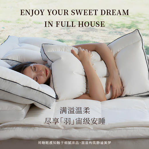 【深坑酒店】湉梦鹅绒护颈枕 商品图1