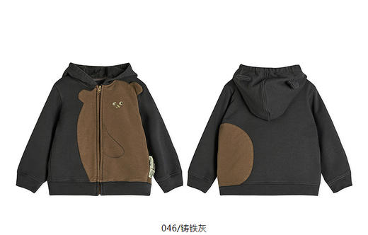 jnby   25年春款  连帽开襟卫衣  YP2411860 商品图11