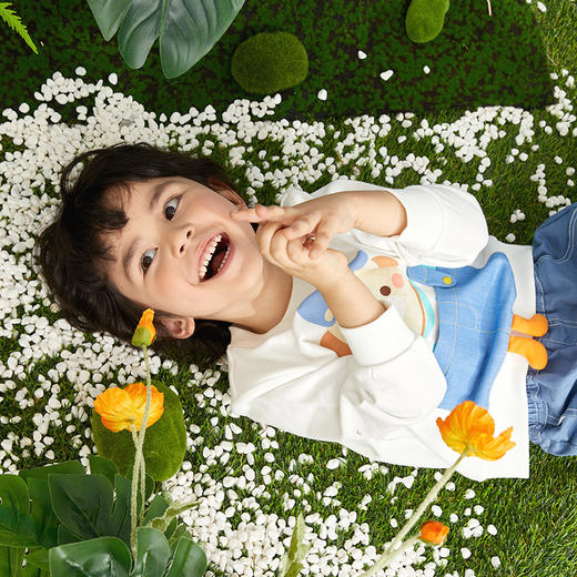 Cucutas男幼童长袖卫衣CY25SPW526米白（90#-120#） 商品图7