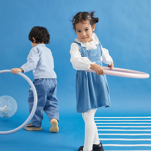 Cucutas女幼童连衣裙CY25SPW721牛仔蓝（90#-130#） 商品图3