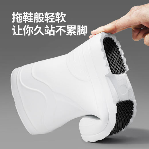 25款轻丫厨师鞋无包头不防砸不防刺柔软轻便舒适 商品图4