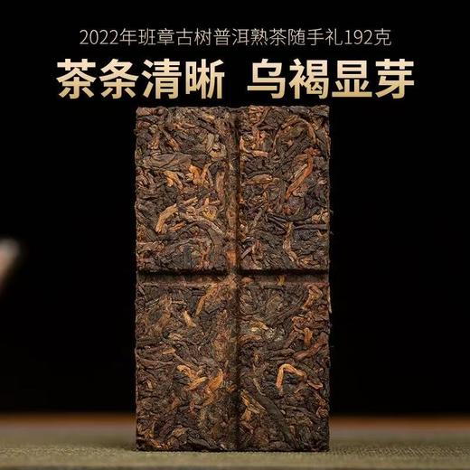 熟普 | 德丰昌 2022班章古树熟茶192g/条 商品图1
