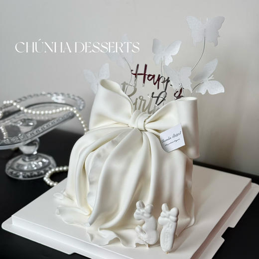 法式仙仙蝴蝶结 商品图1