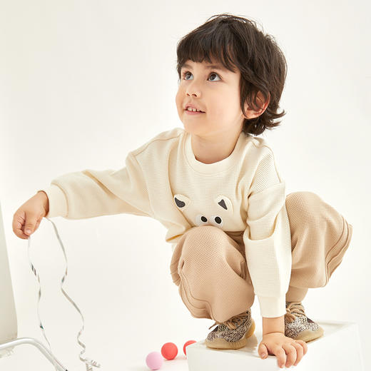 Cucutas男幼童长裤CY25SPW542浅花灰/浅卡其（90#-120#） 商品图12