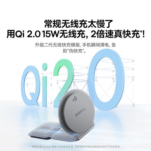 【十一专享】倍思 C02 Mega 磁吸无线充 车载支架 粘贴版 商品图2