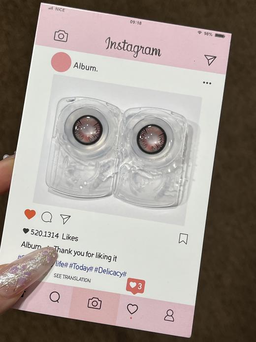 Huohuocon半年抛-黑绒蝶翼（COS专用高遮瞳片、介意勿拍） 商品图10