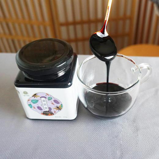 叶开泰桑葚膏 当季新鲜大果采摘熬制 纯草本无添加 200g 商品图4