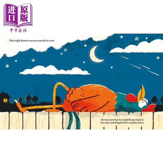【中商原版】没有时间观念的公鸡 Wrong Time Rooster 英文原版 儿童绘本 动物故事图画书 亲子读物 精装 进口童书 3-6岁 商品图3