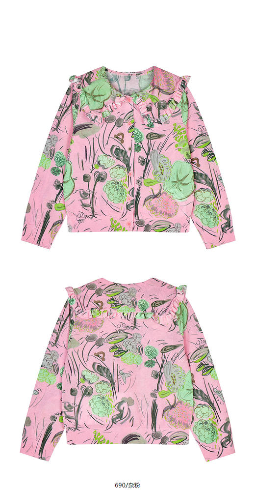 jnby  25年春款  短款开襟针织衫  1P2311980 商品图11