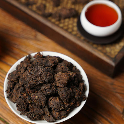 【晚9点】【冰岛老茶头】冰糖甜韵，汤感浓稠，满口甜润，超耐泡！冰岛五寨多年发酵精华凝结 满满的果胶感！ 商品图0